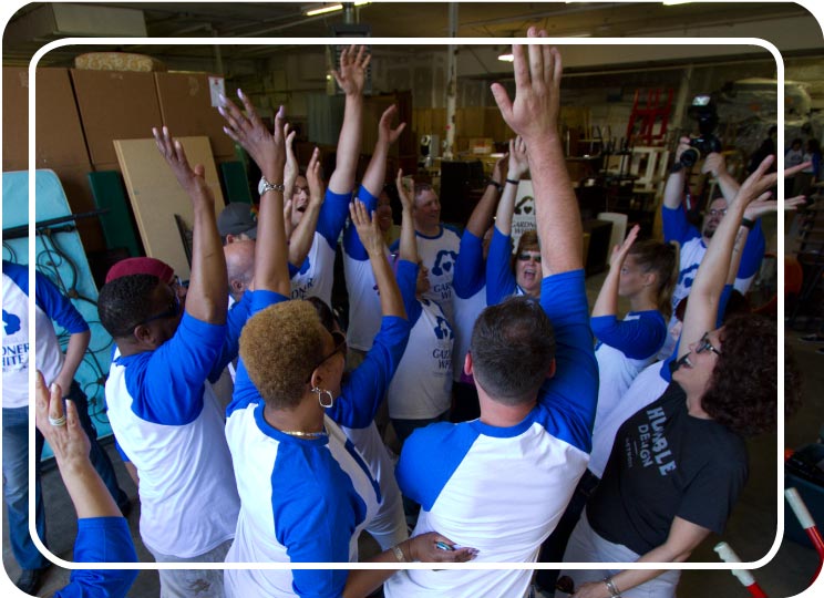 Day of Service - Hands Up
